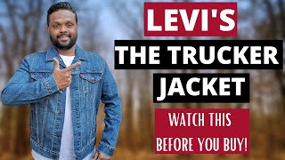 LEVIS TRUCKER Denim Jacket Review  FIT  SIZING  Mens Denim Jacket [upl. by Aylward]