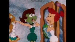 A Flintstone Christmas Carol 1994 The Bedrock Bug Scenes [upl. by Nawad]