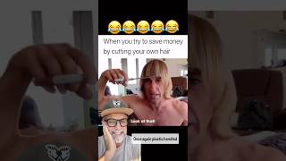 The Best Home Haircut Ever Hairdresser Reacts [upl. by Nolyarg]