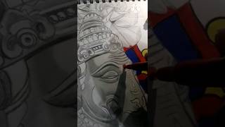 LORD GANESH ART art artwork ardrawing [upl. by Yhtommit188]