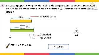 Encontremos la cantidad comparada  Sexto Grado  Matemáticas [upl. by Enymzaj458]