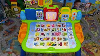 Let’s Play Vtech Touch and Learn Activity Desk Alphabets [upl. by Arretak]