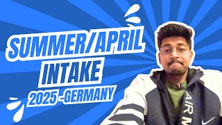 SummerApril Intake  Step by Step Process  Germany🇩🇪 2025 Part 1 [upl. by Itsim]