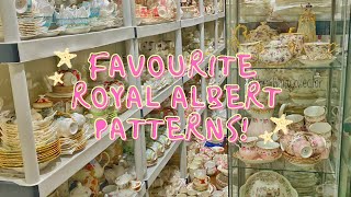 My Favourite Special Royal Albert Patterns  The China Collector  Vlog 5 [upl. by Werda]