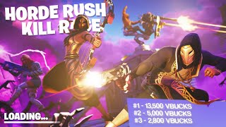 Horde Rush Kill Race for free vbucks [upl. by Aliber290]