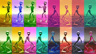 Dame Tu Cosita  Dance Challenge  Green Alien Dance  Alien Battle TV [upl. by Neerac]