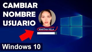 Como cambiar el nombre de usuario y la contraseña en Windows 10 [upl. by Neb726]