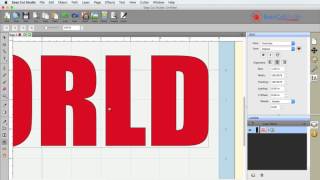 Easy Cut Studio  Create Stencil Lettering with Stencil Bridge [upl. by Outhe]