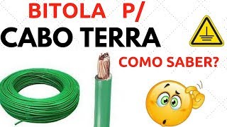 COMO SABER a BITOLA do CABO de ATERRAMENTO [upl. by Leak]