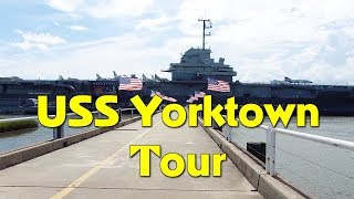 Exploring the USS Yorktown CV10 Aircraft Carrier in South Carolina Patriots Point SC [upl. by Twedy]