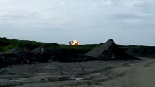 Malaysia Airlines crash Video shows the moment MH17 crashed [upl. by Baalbeer574]