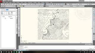 TUTORIAL AUTOCAD LAND DESKTOP 2009 INPUT KONTUR DARI DATA SHAPEFILE [upl. by Neenwahs431]