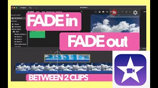 iMovie tips  Gradual Fade in and Fade out in MOVIE  tutorial [upl. by Oznarol408]