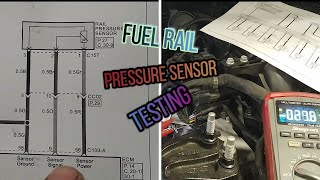 Fuel Rail Pressure Sensor Diagnosis [upl. by Alika]