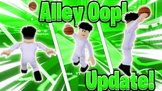 ALLEY OOP Tutorial In NEW Hoops Life UPDATE ADVANCED [upl. by Eirolav401]