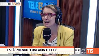 Temblor en vivo en Tele13 Radio [upl. by Aztin]