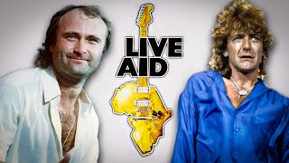 Did Phil Collins RUIN the quotLed Zeppelin Reunionquot at Live Aid 1985 [upl. by Ardnazil359]