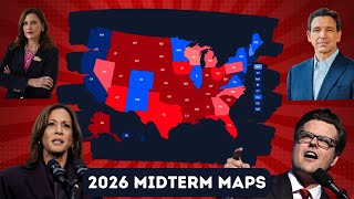 2026 MIDTERM MAPS amp PREDICTIONS SENATE amp HOUSE RACES [upl. by Nileuqcaj]