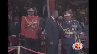 The handing over of power to Uhuru Kenyatta as 4th President of Kenya [upl. by Evilc]