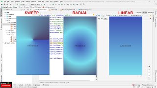 Fondos con color Degradado gradient  Android Studio [upl. by Etteniotnna]