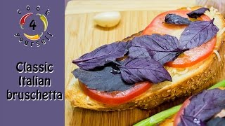 Bruschetta recipe  Italian cuisine from Cook4yourselfcom [upl. by Khanna]