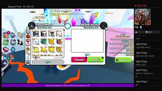 Live Pet simulator 99 Huge giveaways [upl. by Nylirej]