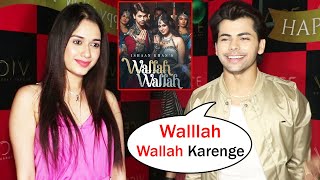 Wallah Wallah  Siddharth Nigam With His Song Laila Jannat Zubair Arrive At Chinki Minki Birthday [upl. by Yrian]