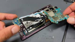 Samsung S22 Ultra Front Screen Replacement [upl. by Namwen]