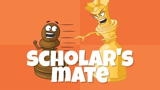 How to Play the Scholars Mate  ChessKid [upl. by Boyes924]