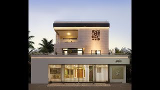 HOME TOUR 3290 sqft Drishtant House in Surat by Gopal Zaveri Architects [upl. by Derf]