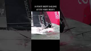 18 Foot Skiff Sailing At Its Best sailing racing [upl. by Airehc]