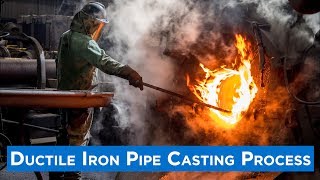 How Ductile Iron Pipe Is Made [upl. by Jsandye]