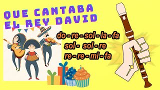 Las MAÑANITAS 🥳 flauta dulce notas 🎂 versión FÁCIL [upl. by Bathsheb]