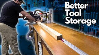 Upgrading A Traditional Miter Saw Station [upl. by Roi676]