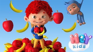 Apples and Bananas song 🍎 🍌 HeyKids  Nursery Rhymes [upl. by Wira]