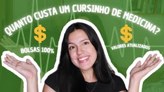 QUANTO CUSTA UM CURSINHO PRESENCIAL DE MEDICINA  VALORES ATUALIZADOS [upl. by Ettennad717]