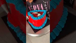 Torta de spiderman personalizada 🕸️🫶🏼 pasteleriaartesanal [upl. by Parthenia]