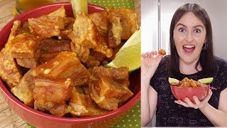 TORRESMO NA AIRFRYER 2 INGREDIENTES  Cookn Enjoy 455 [upl. by Whatley]