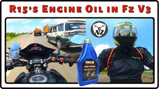 Yamaha FZ6 Oil Change How to [upl. by Navak]