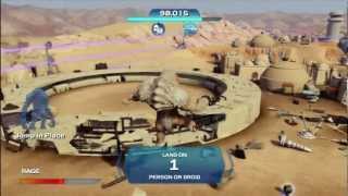 Kinect Star Wars  Gameplay Rancor Rampage Part 04 [upl. by Tallbot]