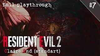 GBIRKIN5 amp ENDING ▷ RESIDENT EVIL 2 REMAKE  CLAIRE 2ND STANDART 7  NO TALKING PLAYTHROUGH [upl. by Xam]