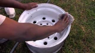 How to do an acid wash on rims [upl. by Cantlon]