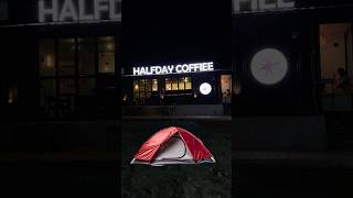 Half Day Coffiee❣️ quotfree tent stay for Night Ridersquot shorts shortsvideo explore share [upl. by Nibram669]