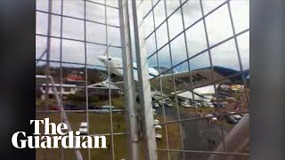 Light plane crashes into ferris wheel [upl. by Gabriell]