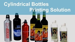 How to print on bottles  artisJet custom bottle printer [upl. by Spratt236]