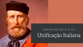 Unificação Italiana Europa no século XIX [upl. by Rehpotsirahc]