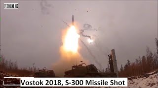 Vostok 2018 S300 Missile Shot [upl. by Liahkim]