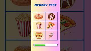 Memory test Have fun  memorytest quiz [upl. by Nnairam]