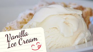 Easy Creamy Vanilla Ice Cream in Your Cuisinart Ice Cream Machine [upl. by Elery]