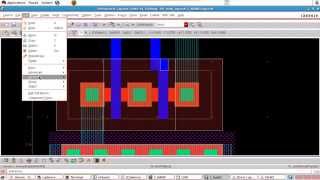 Cadence tutorial  Layout of CMOS NAND gate [upl. by Yadrahs]